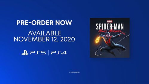 漫威蜘蛛侠 迈尔斯 电视广告发布 11月12日正式发售